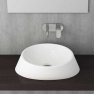 Bocchi Venezia 56 cm Çanak Parlak Beyaz Lavabo