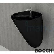 Bocchi Venezia Parlak Siyah Asma Monoblok Lavabo