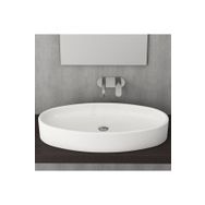 Bocchi Vessel Elips Çanak 85 cm Parlak Beyaz Lavabo