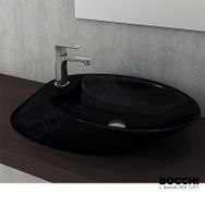 Bocchi Vessel Milano Parlak Siyah Çanak Lavabo