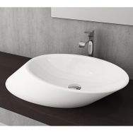 Bocchi Vessel Yatay Çanak 72 cm Parlak Beyaz Lavabo