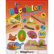 Böcekler - Çıkartma ve Aktivite Kitabı - kollektif