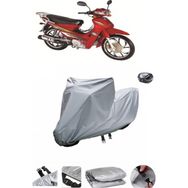 Bodygard Bisan Roadstar Cub Arka Çanta Uyumlu Gri Motosiklet Brandası