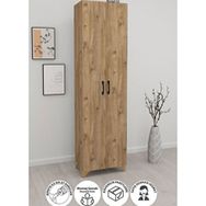 Bofigo Cemre 8 Raflı Çok Amaçlı Çam Dolap