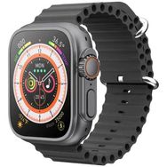 Boğazova Teknoloji Gs Ultra Watch 8 Siyah Çizgi Desen 49 mm Unisex Akıllı Saat