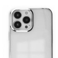 Bol Çeşit iPhone 13 Pro Element Gümüş Silikon Kılıf