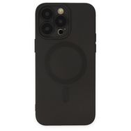 Bol Çeşit iPhone 13 Pro Moshi Lens Magneticsafe Siyah Silikon Kılıf