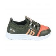 Bolimex 3370 Haki Bağsız Erkek Çocuk Bebe Spor Ayakkabı