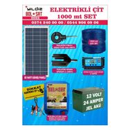 Bolsat Domuz ve Ayı için 1000 mt Elektrikli Çit Seti