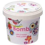 Bomb Cosmetics Milk Honey 375 gr Vücut Peeling