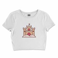 Bona Basics BDWTSWI-100127 Beyaz Kadın T-shirt