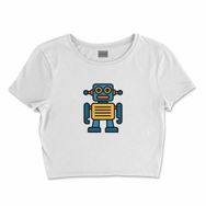 Bona Basics BDWTSWI-100406 Beyaz Kadın T-shirt