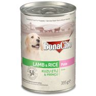 Bonacibo Ezme Kuzu Etli Pirinçli Yaş 395 gr Yavru Köpek Maması