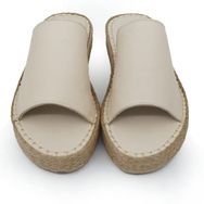Bonateks FRRBTRLK100315 Bej Wedge Kadın Sandalet