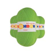 Bonbon 98204 Açık Yeşil 5 Adet Kristal El Örgü Lif İpi