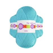 Bonbon 98238 Turkuaz 5 Adet Lüks Patik İpi Yünü