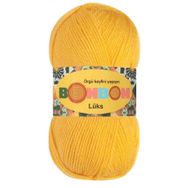 Bonbon 98289 Sarı Lüks Örgü Patik İpi