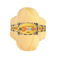 Bonbon Bebe Sarı 98292 5 Adet Lüks Patik İpi Yünü