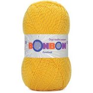 Bonbon Renk No:217 Festival Simli Örgü İpi Yünü