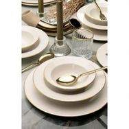 Bonelegant Nifty 24 Parça 6 Kişilik Bone Altın File Yemek Takımı