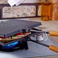 Bonera Döküm Ocak Üstü Tost Makinesi
