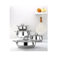 Bonera Stella Steel 8 Parça Tencere Seti