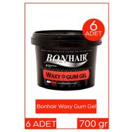 Bonhair Waxy Gum Gel Silikonlu 6x700 ml Jöle