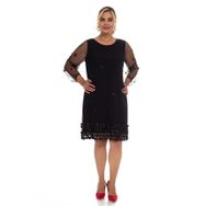 Bonita 1555 BB 3D Baskılı Eteği Astarlı Kısa Elbise