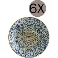 Bonna Alhambra Bloom 6'lı 25 cm 1300 cc Çukur Tabak