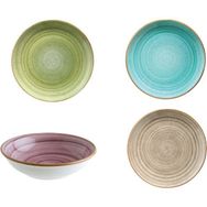Bonna Gourmet 15 cm 4'lü Renk Çukur Tabak