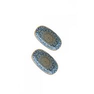 Bonna Porselen Bonna Alhambra 15 cm 2'li Oval Tabak