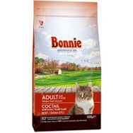 Bonnie Beef Dana Etli Renkli Taneli 1.5 kg Kedi Maması