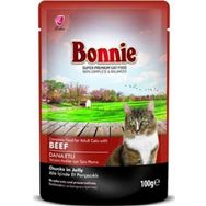 Bonnie Dana Etli Pouch Jelly 85 gr Yetişkin Kedi Konserve Maması