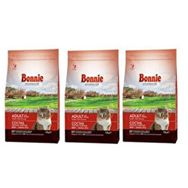 Bonnie Renkli Taneli Dana Etli 3x1.5 kg Yetişkin Kedi Maması