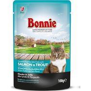 Bonnie Somonlu-Alabalıklı 100 gr Kedi Maması