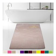 Bonny Home 120x180 cm Elite Vizon Peluş Kaymaz Tabanlı Pufidik Banyo Halısı