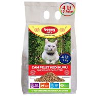 Bonny Nice 15 x 4 lt Organik Çam Pellet Kedi Kumu
