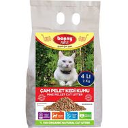 Bonny Nice Doğal Pellet Çam Peleti Kalın 4 lt Kedi Kumu