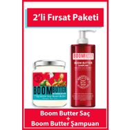 Boom Butter Saç Bakım Yağ ve Şampuan Paketi