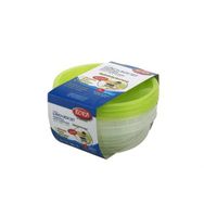 Bora BO549 3'lü Set Yuvarlak Saklama Kabı