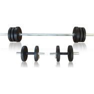 Borçin 35 kg Halter Dambıl Seti Ağırlık Plakaları