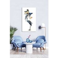 Bordo Sanat BRD-SNT-M-1073 50x90 cm Hayvanlar Dekoratif Duvar Kanvas Tablo