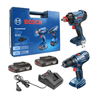 Bosch 06019g5222 GSR 180-LI GDX 180-LI 2 x 2 Ah Professional Set