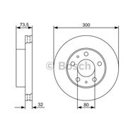 Bosch 0986479315 Ön Fren Aynası