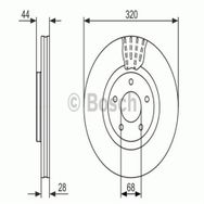 Bosch 0986479679 Ön Fren Aynası