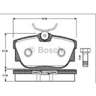 Bosch 0986494051 Arka Fren Balatası