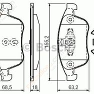 Bosch 0986494381 Oto Ön Fren Balatası