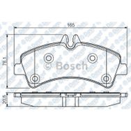 Bosch 0986495099 Arka Fren Balatası