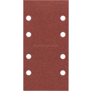 Bosch 10'lu 93x185 mm 120 Kum 8 Delik Titreşimli Zımpara Kağıdı