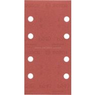 Bosch 10'lu 93x185 mm 240 Kum 8 Delik Titreşimli Zımpara Kağıdı